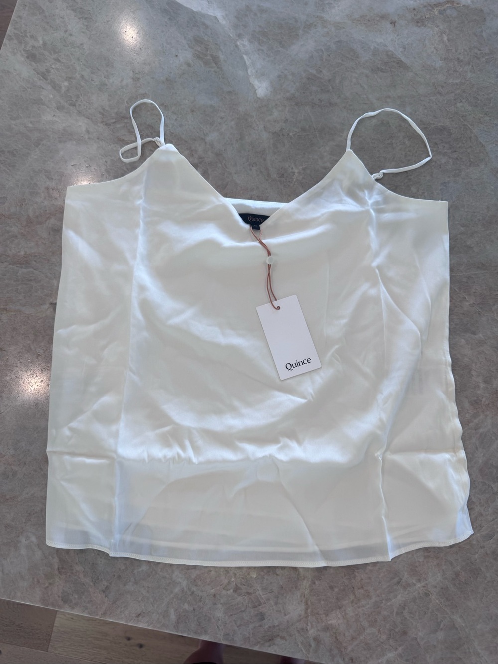 Quince Women's Washable Silk Camisole Tank Top